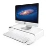 Acrylic Monitor Stand, Custom Size Monitor Riser/Computer Stand for Home Office Business w/ Sturdy Platform, PC Desk Stand for K