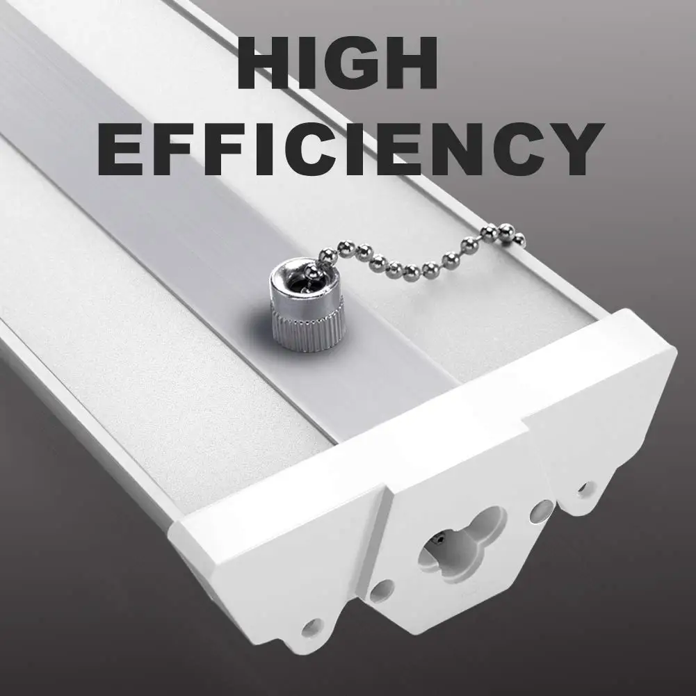 LED shop light close-up