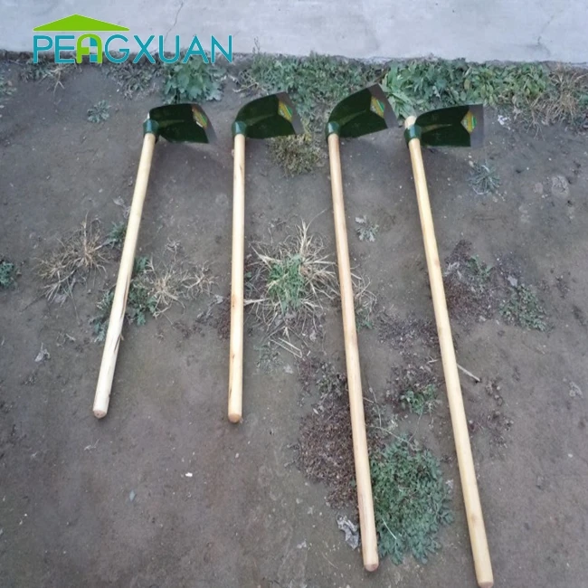 
Manufacture factory supply garden tool wooden handle hoe for weeding 