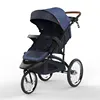 New arrive 3 wheel pram for run / cheap price pram stroller with suspension / baby stroller running