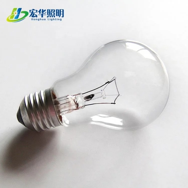 
A55 A60 E27 25w 120v clear colorful long life incandescent bulbs for decoration  (60843955882)