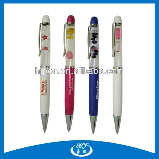 Lively and Vivid Metal Pen Floating Liquid Pen
