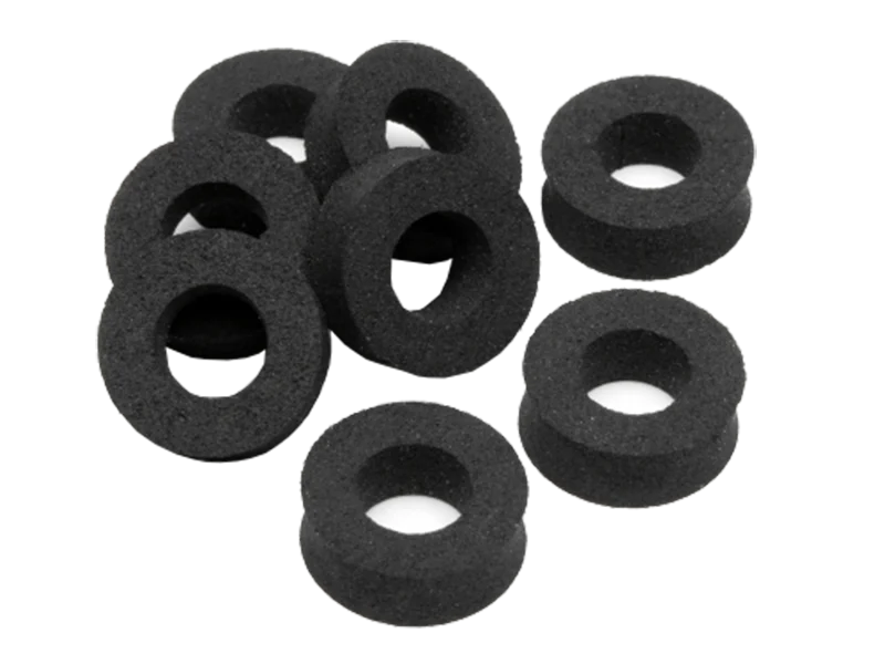 Single/doube Sided Adhesive Foam Rubber O Ring Buy Foam Rubber Ring