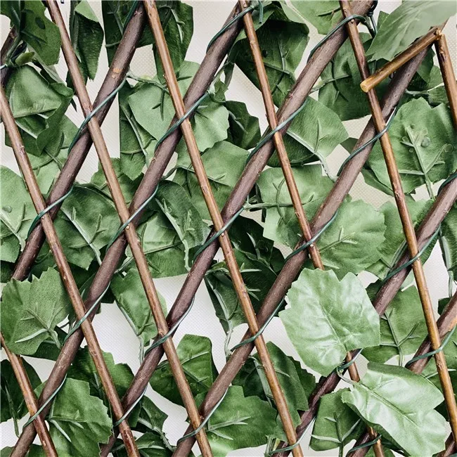 Trellis Faux Ivy Privacy Fence Screen Artificial Hedge Fencing Outdoor