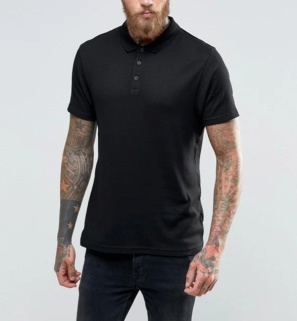 Most Popular Items Black Custom Plain Blank Mens Polo Tshirt - Buy Polo ...