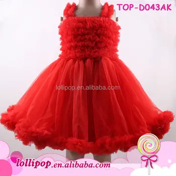 baby girl dress red color