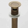 Bathroom sink fittings antique pop up basin drain cleaner with overflow