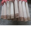 natural round wooden craft sticks poles