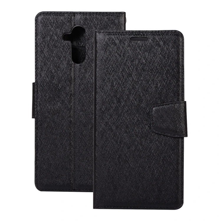 

Silk Texture Horizontal Flip Leather Case for Huawei Mate 20 Lite, with Holder & Card slots & Wallet & Photo Frame