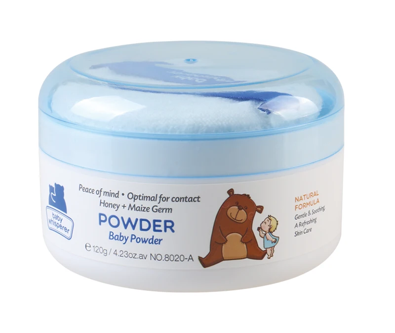 
YOZZI Talcum Powder Hypoallergenic and Paraben Free, Comforting Skin Care Baby Powder with puff 