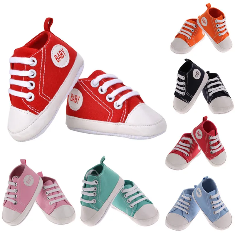 

Wholesale fashion kids child shoes Newborn lace Baby Shoe