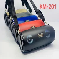 

Hot selling speaker KM-201 BT speaker wireless connecting support BT/USB/TF card/Aux/FM functions