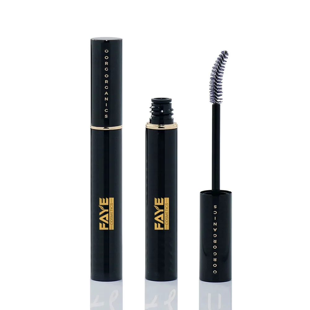 6ml Luxury Rose Gold Pink Empty Aluminum Mascara Bottle Tube With Nylon