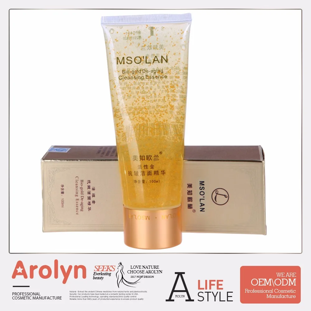 bio essence gold facial wash