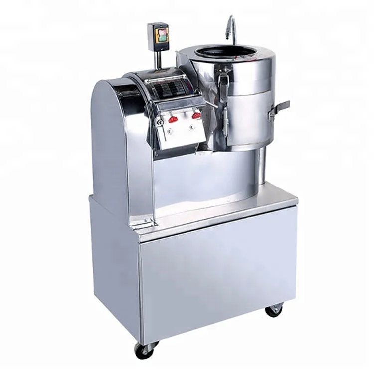
Automatic sweet Electric potato peeler and slicer commercial potato shredder 