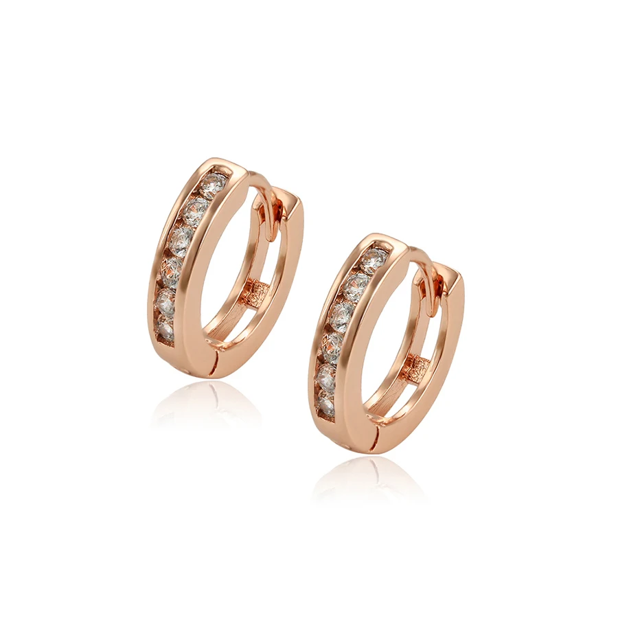 

90545 XUPING cheap wholesale fashion gold plated hoop earring for women, N/a