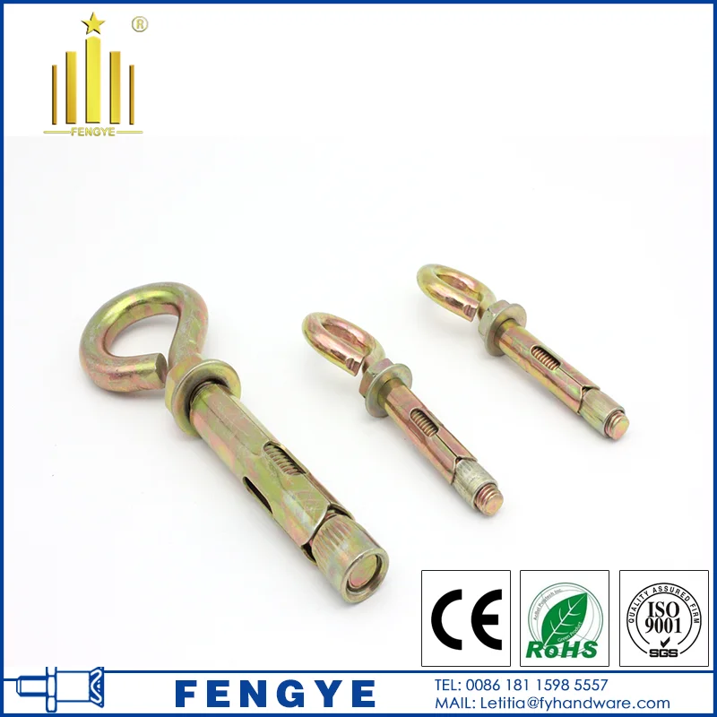 
Eye Hook Sleeve Anchor Bolt with Zinc Plated 