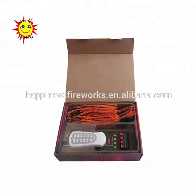 

4 cues CE FCC certificate remote control fireworks firing system 1M talon igniter ignition system