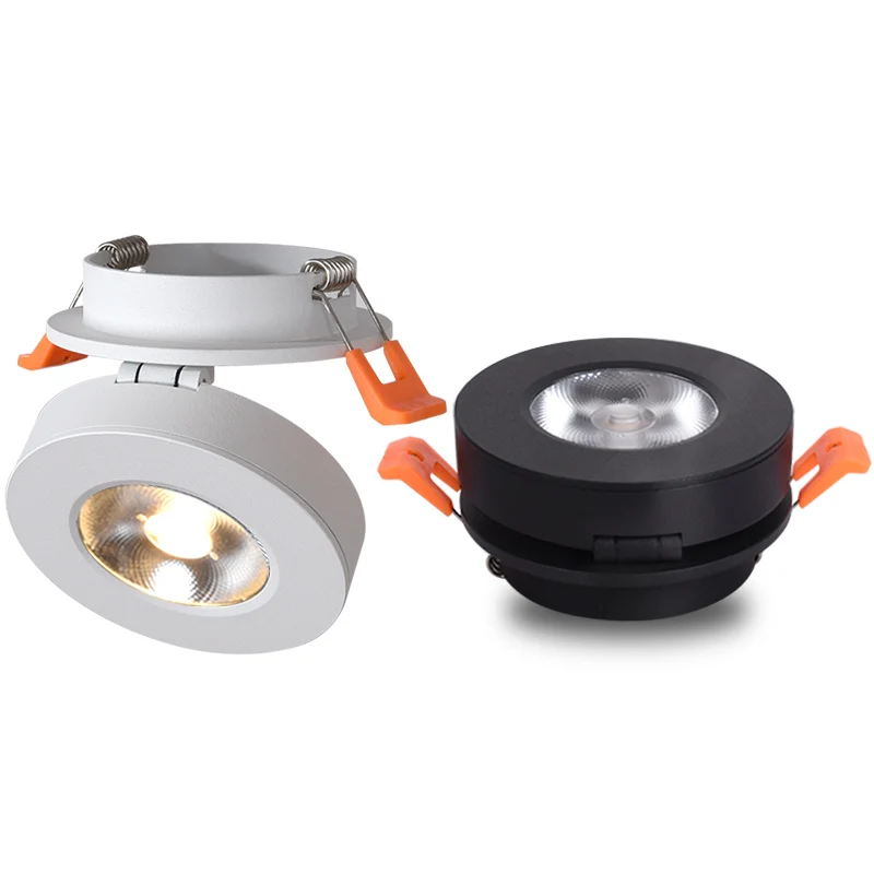 
Zhongshan Manufacturer Die cast Aluminum 7W 12W Cob Led Recessed Downlight 