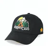 high quality embroidery fitted 6 panel baseball cap bulk