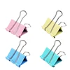 Different kinds Assorted Sizes Micro Mini Small and Medium metal black documents binder clipboard clips