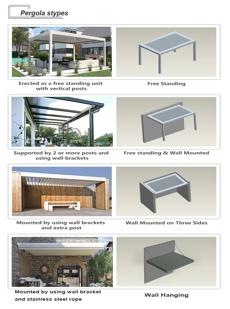Pergola stypes
