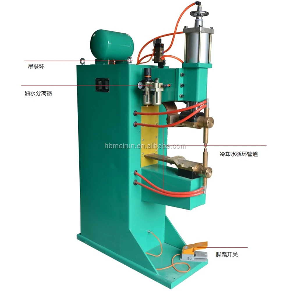 Chinese manufacturer best price single-sided stainless steel copper aluminium manual electric 2 spot welder