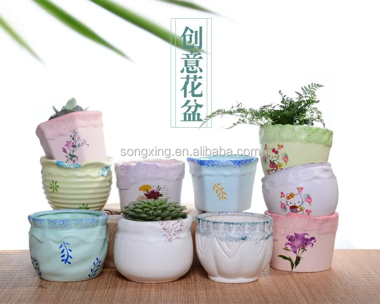 Putih Kecil Dengan Harga Murah Bonsai Pot  Keramik  Pot  