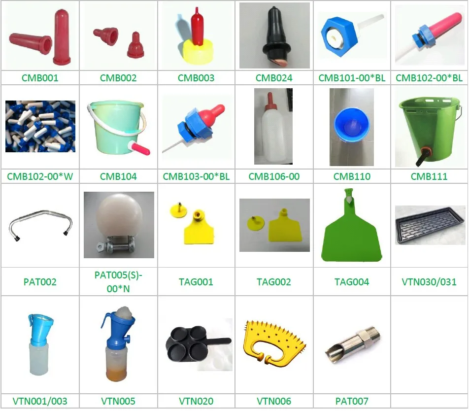 RUBBER CALF FEEDER TEATS Feeding Bucket Milking Machine Parlour - Foto 10