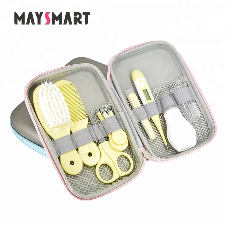 

Safty Manicure Kit Baby Nail Clipper Set with Scissor, Yellow