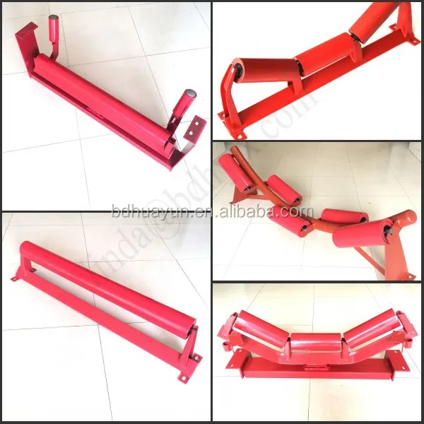 650mm Belt Wheelbarrow Axle Metal Conveyor Carrier Roller Bracket Buy