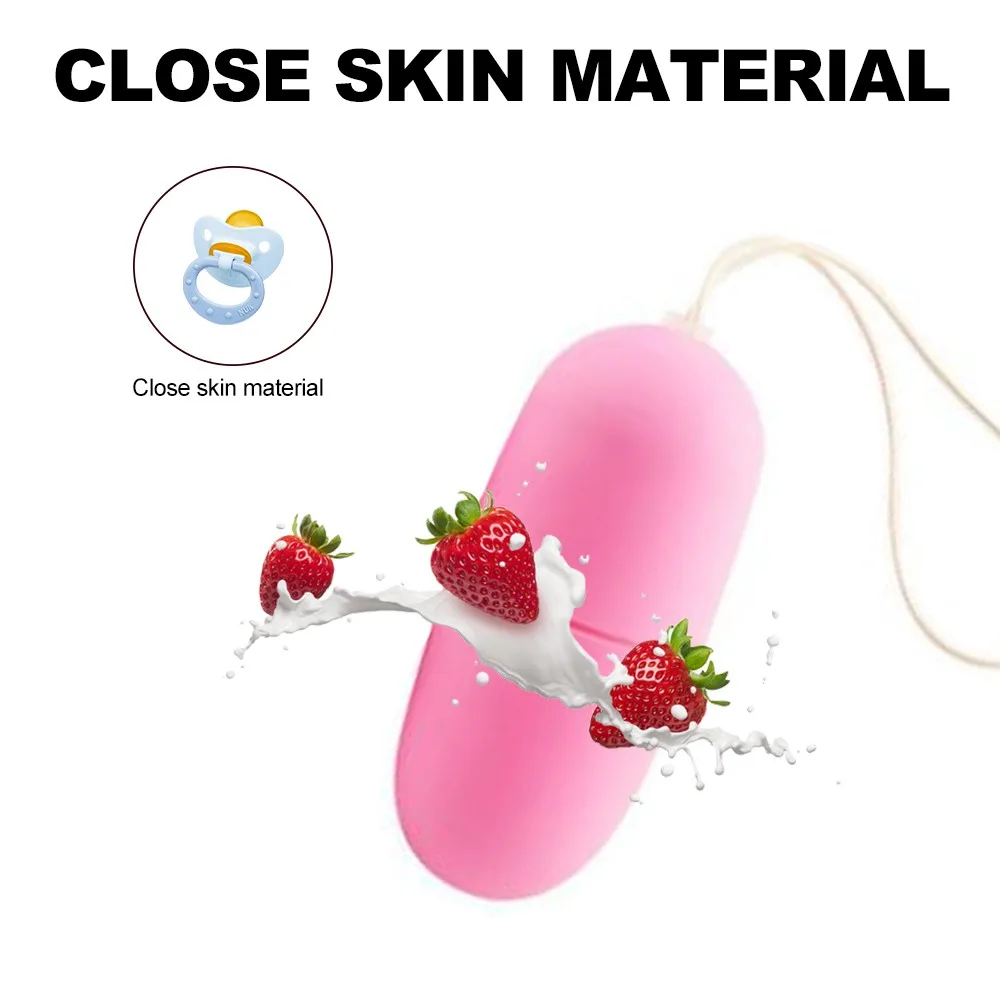 Wireless Waterproof 20 Friquency Silicone Jump Vibrating Eggs Vibrating