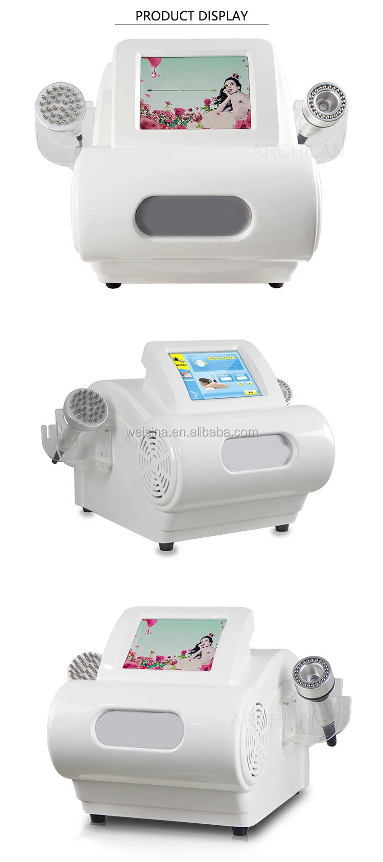 Therapy Lymphatic Drainage Vacuum Machine Digital Meridian