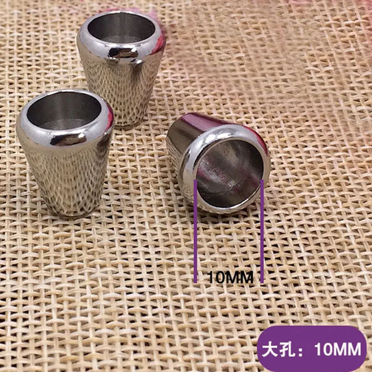 
Garment Processing Accessories Zinc Alloy Metal Bell Cord End 