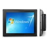 17 19 inch DC12V embedded IP65 Industrial Touch Screen fanless led backlight panel PC All In One PC Linux