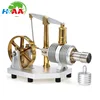 Precision CNC Machined Brass/Alloy Steam Engine Hot Air Model for Educational Science Toy