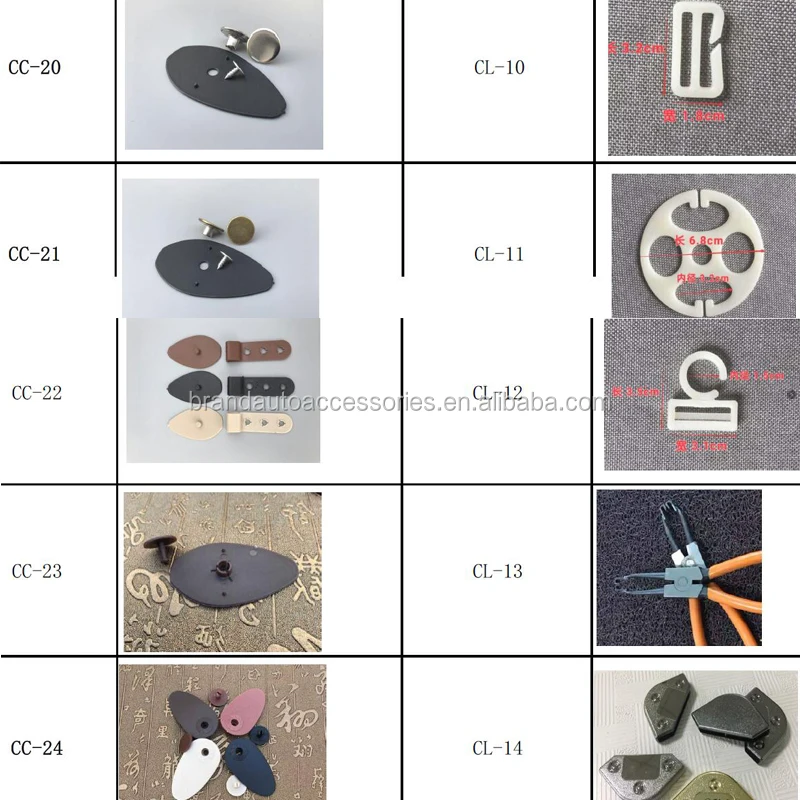 Wholesale Plastic Car Mat Push Botton Doble Layer Button Clips Buy Plastic Clips Fasteners