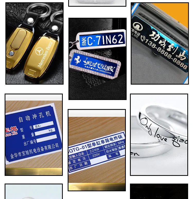 20W 30W Laser marking Machine phone watch ring engraving for sale Marking Tools Songli tools Handheld marking machine