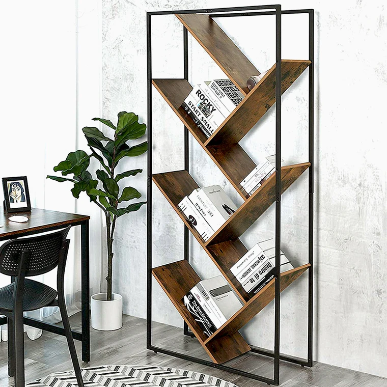 Venta al por mayor libreros de madera sencillos-Compre online los