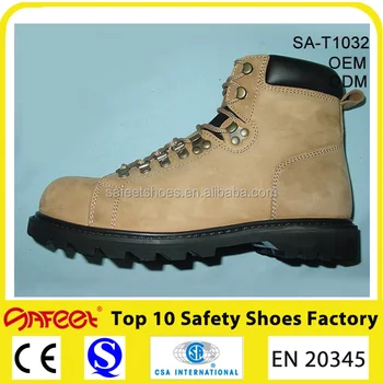 steel toe and sole safety boots