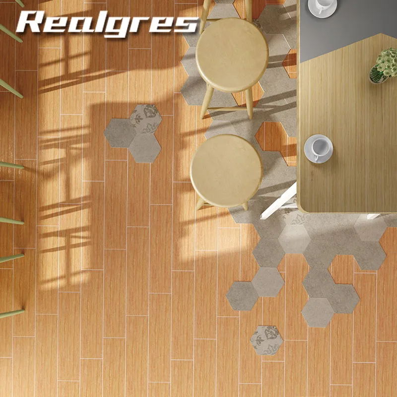 Wood Tiles Low Price 15x60 Textured Ceramic Wooden Floor Tiles China