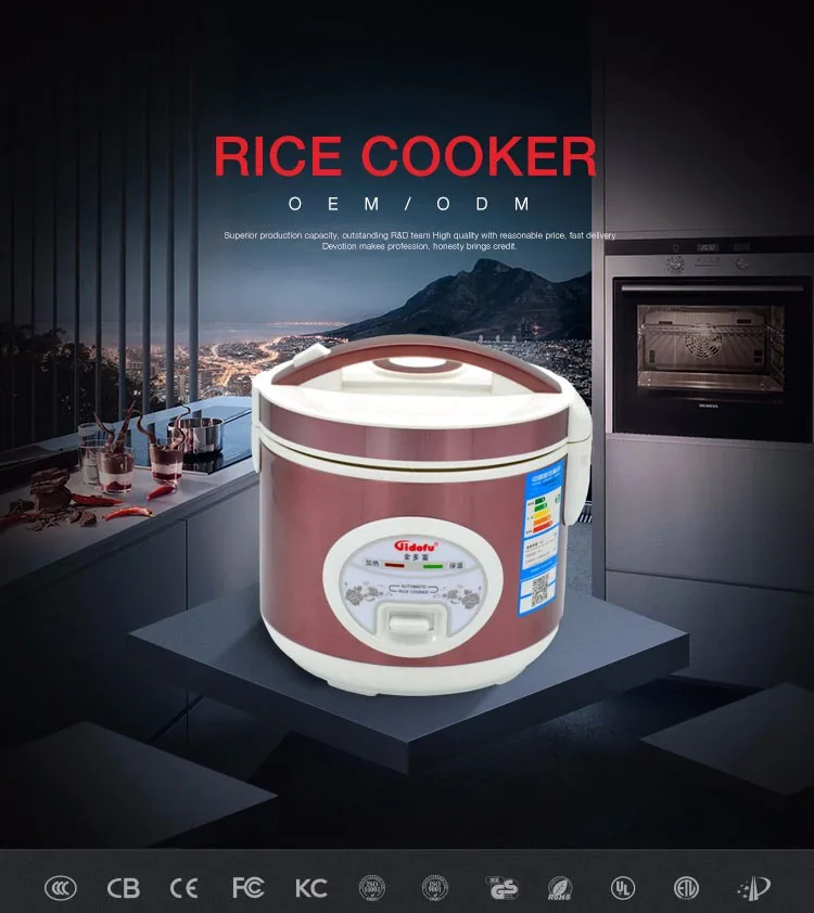 Purple Rice Cooker Importers In Saudi Arabia High Quality Oem 1.8l