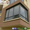 decorative wpc outdoor aritificial fire-resistance wood wall cladding
