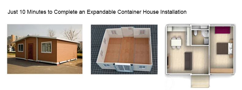 shipping Wood grain container house building