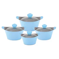 

8pcs korea cooking pot ceramic cookware set