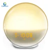 New Bedroom Bedside Led RGB Colorful Changing Digital Alarm Clock Night Light With Usb