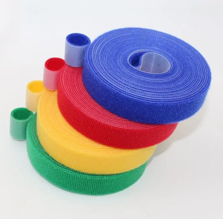 Colored Soft Double Sided Back To Back Hook And Loop Tape Buy Double