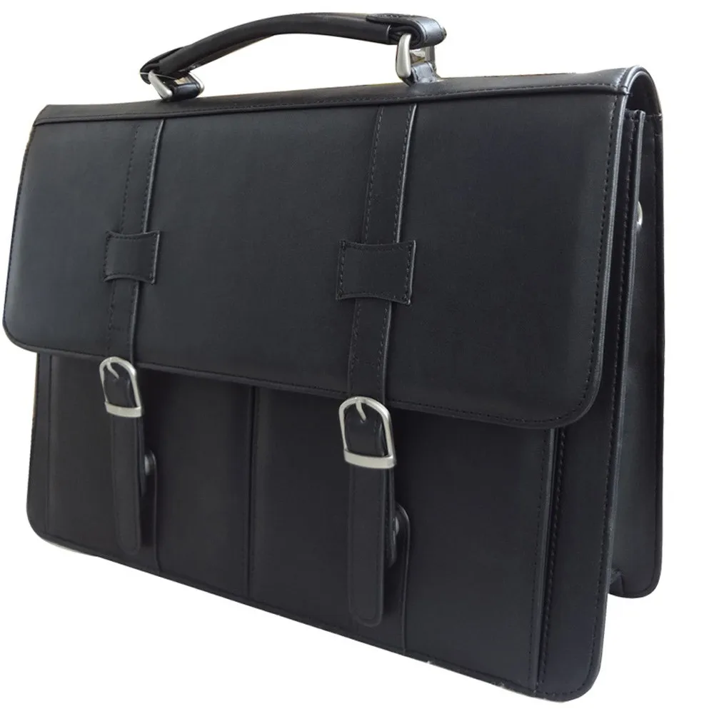 Good Quality Soft Business Leather Briefcase Lawyer Men Leather