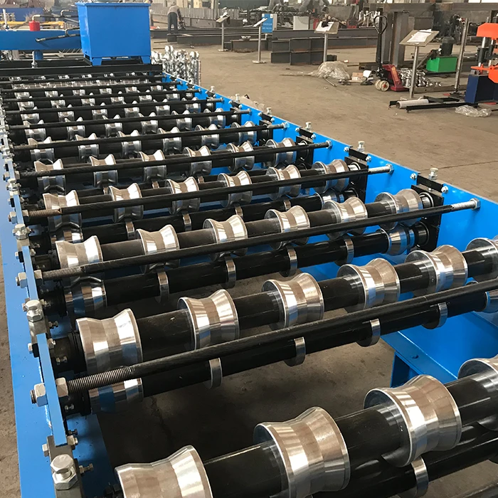 
Aluminum roofing tile sheet panel roll forming making machine 