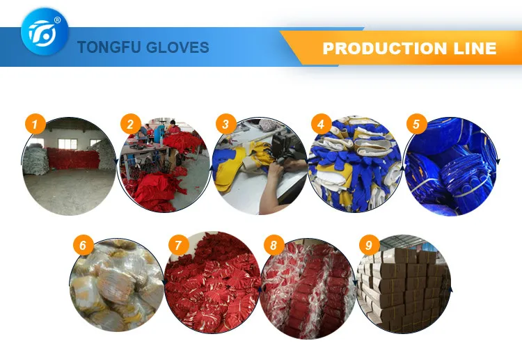 Leather-gloves-production-line